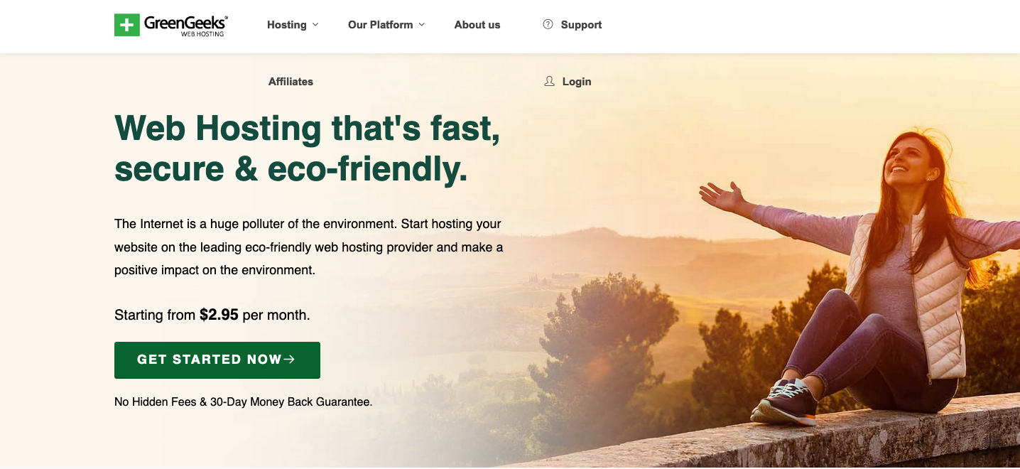 Greengeeks banner